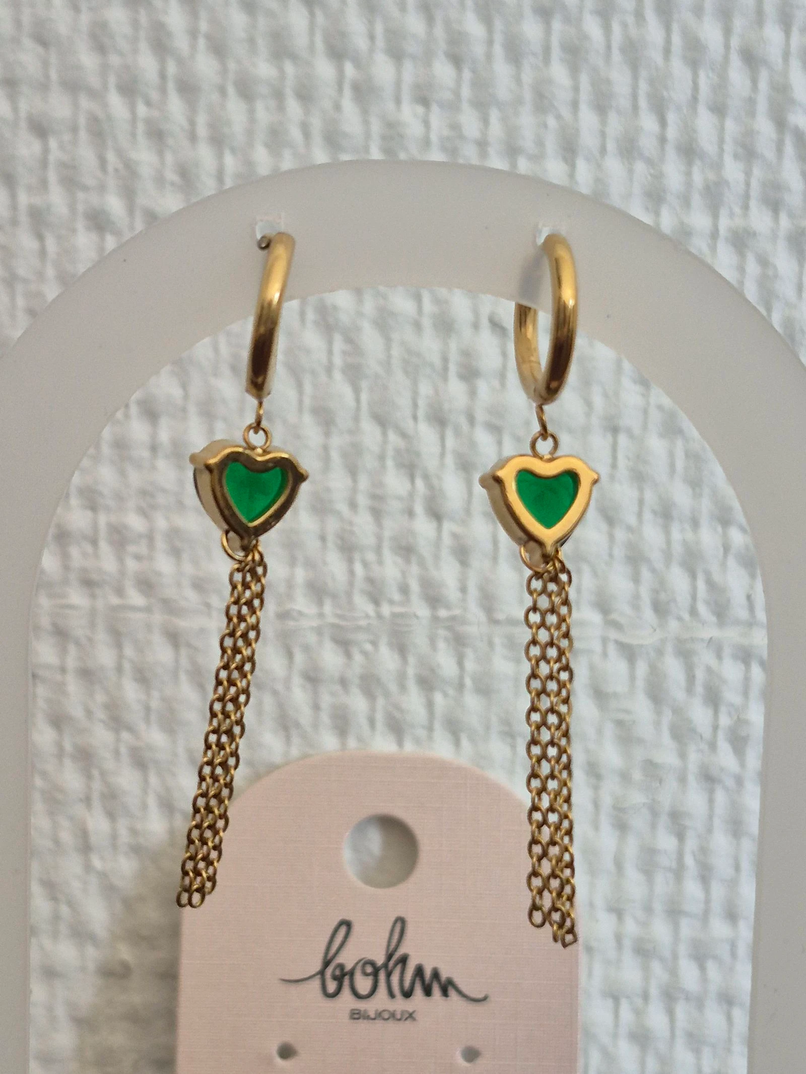 Bohm Earrings – New – Stainless Steel – photo 4